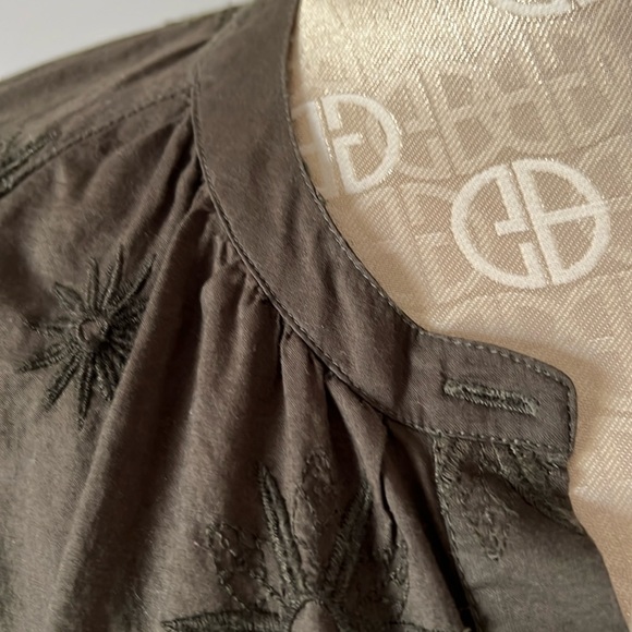 EUC Madewell Bubble-Sleeve in Kale - Picture 5 of 12